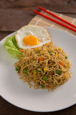 mie goreng or fried noodleの写真素材