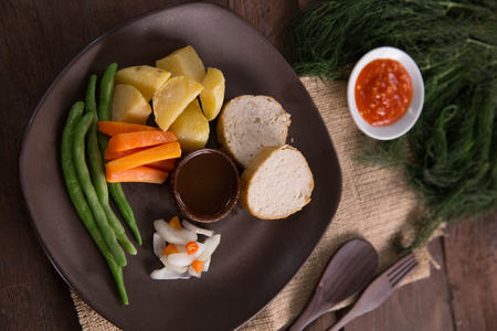 indonesian galantine foodの写真素材