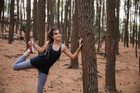 sport and exercising in nature
