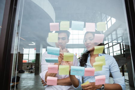 business teamwork in meeting gathering some ideaの写真素材