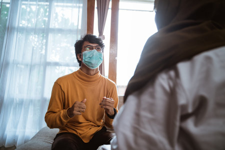 Man consulting with his doctor