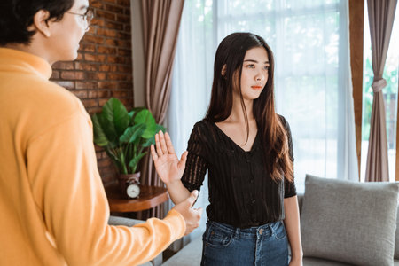 Woman refuse to shake her hand