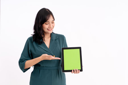 Happy business woman portrait.