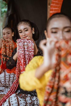 Javanese dancer part of Indonesian culture