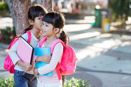 kid student smiling to cameraの写真素材