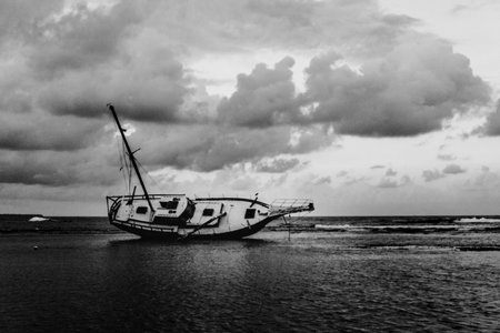 The famous old abandoned ship in Puerto Viejo de Talamanca