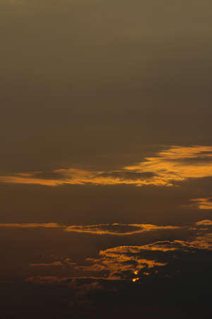 evening skyの写真素材