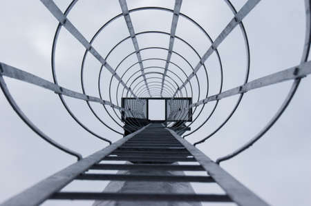 lighthouse stairs way upの写真素材