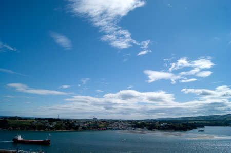 beach in noth coast of Galiciaの写真素材