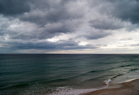 beach in noth coast of Galicia