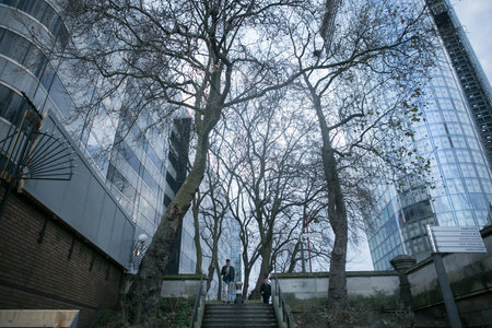 Southbank river walk, London