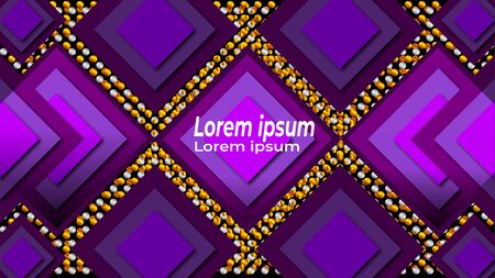 luxury tile abstract background banner templateのイラスト素材