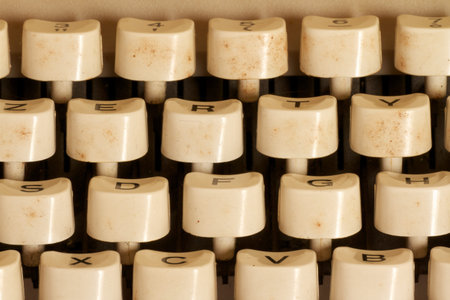 Old Vintage Typewriterの写真素材