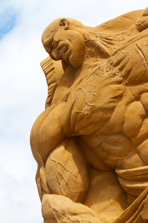 Sondervig DK - sand sculpture Festival