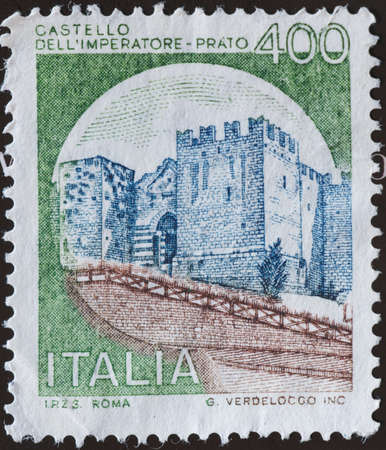 postage stamp - Italyの写真素材