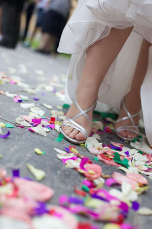 bride shoesの写真素材