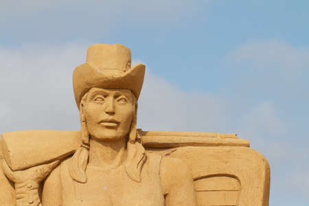 Sondervig DK - Sand Sculpture Festival 2013の写真素材