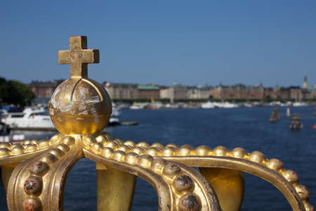 crown of Stockholm - Swedenの写真素材