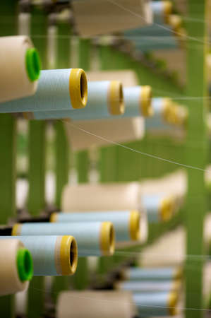 textile industryの写真素材