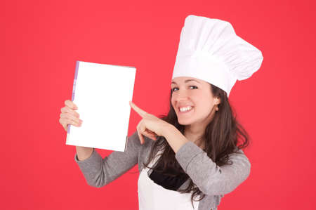 lady chefの写真素材