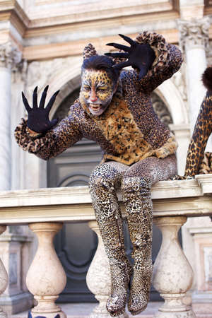 venice carnivalの写真素材