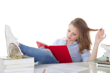 young female student