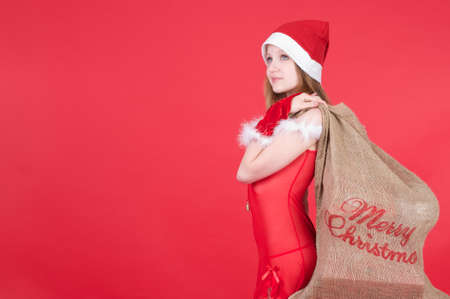 sexy santa clausの写真素材