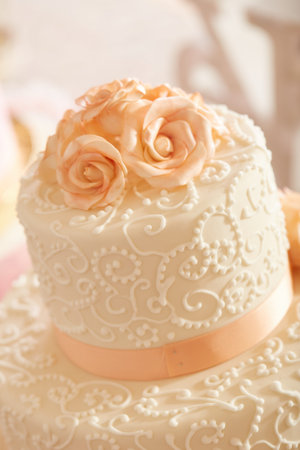 wedding cakeの写真素材