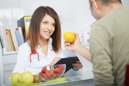 young nutritionistの写真素材