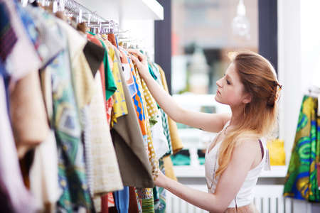 fashion storeの写真素材