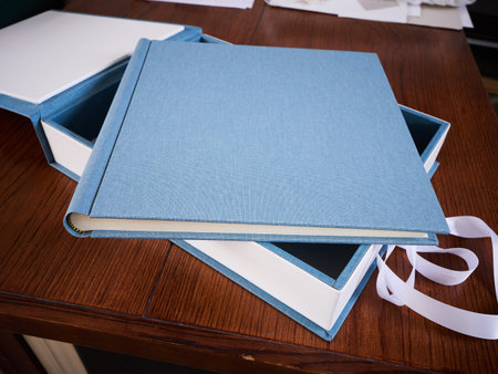 hancrafted wedding book