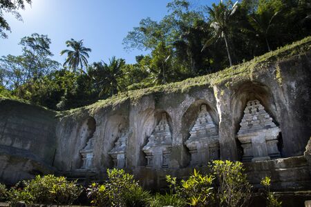 Gunung Kawi Bali's Ancient Rocky Temple 2の写真素材