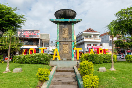 A park in the small town of Bondowoso which is famous for its tape (tapay), is a traditional...