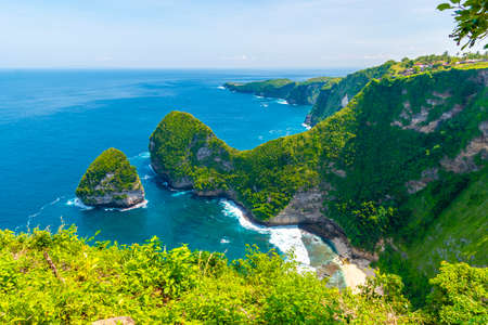 Beautiful view of Nusa Penida island, Bali, Indonesiaの写真素材