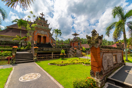 Ubud Temple, Bali, Indonesia