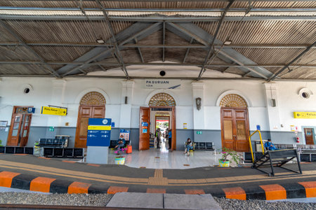 The main railway station in Kuala Lumpur.の写真素材
