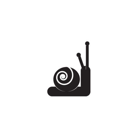 an vector icon about snailのイラスト素材