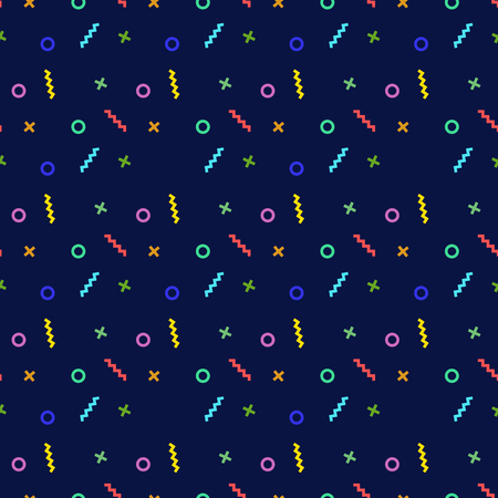 Seamless vector abstract geometric background for wallpapers, decoration and fabricsのイラスト素材