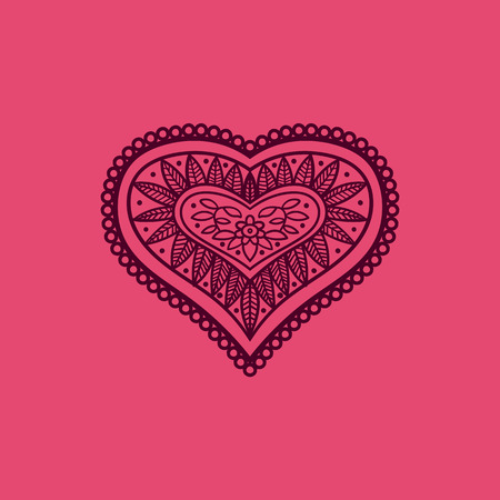 Valentine illustration in vector for decaration and greting cardのイラスト素材