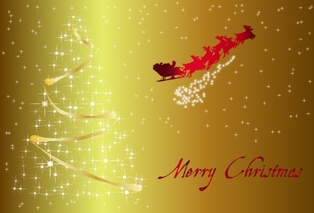 Christmas card のイラスト素材