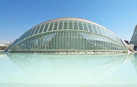 VALENCIA - SEPTEMBER 11:Hemisferic in the City of Arts and Sciences のeditorial素材