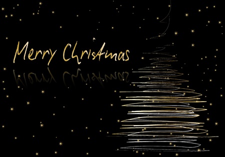 Christmas card のイラスト素材