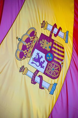 Spanish flagの写真素材