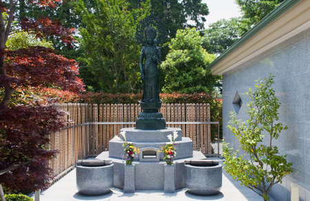 Japanese cemetery の写真素材