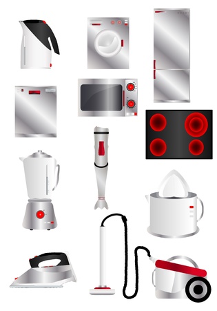 Appliance group のイラスト素材