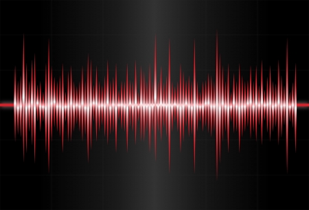 Abstract background with waveのイラスト素材