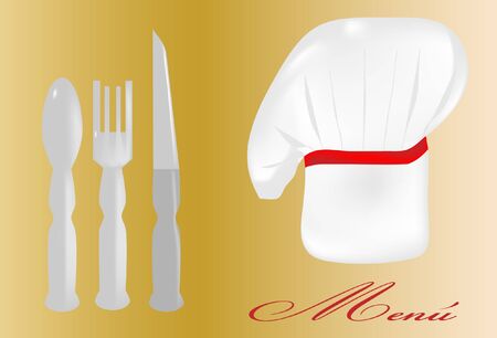 Fund chefのイラスト素材