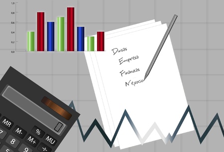 Economic background のイラスト素材