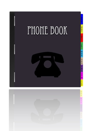 Phone book のイラスト素材