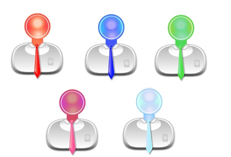 Icon businessmanのイラスト素材